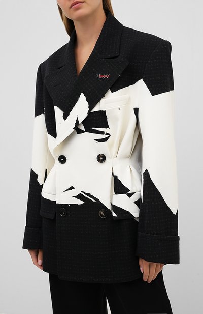 Шерстяной жакет MAISON MARGIELA, арт. S29AM0348/S53061, фото 3