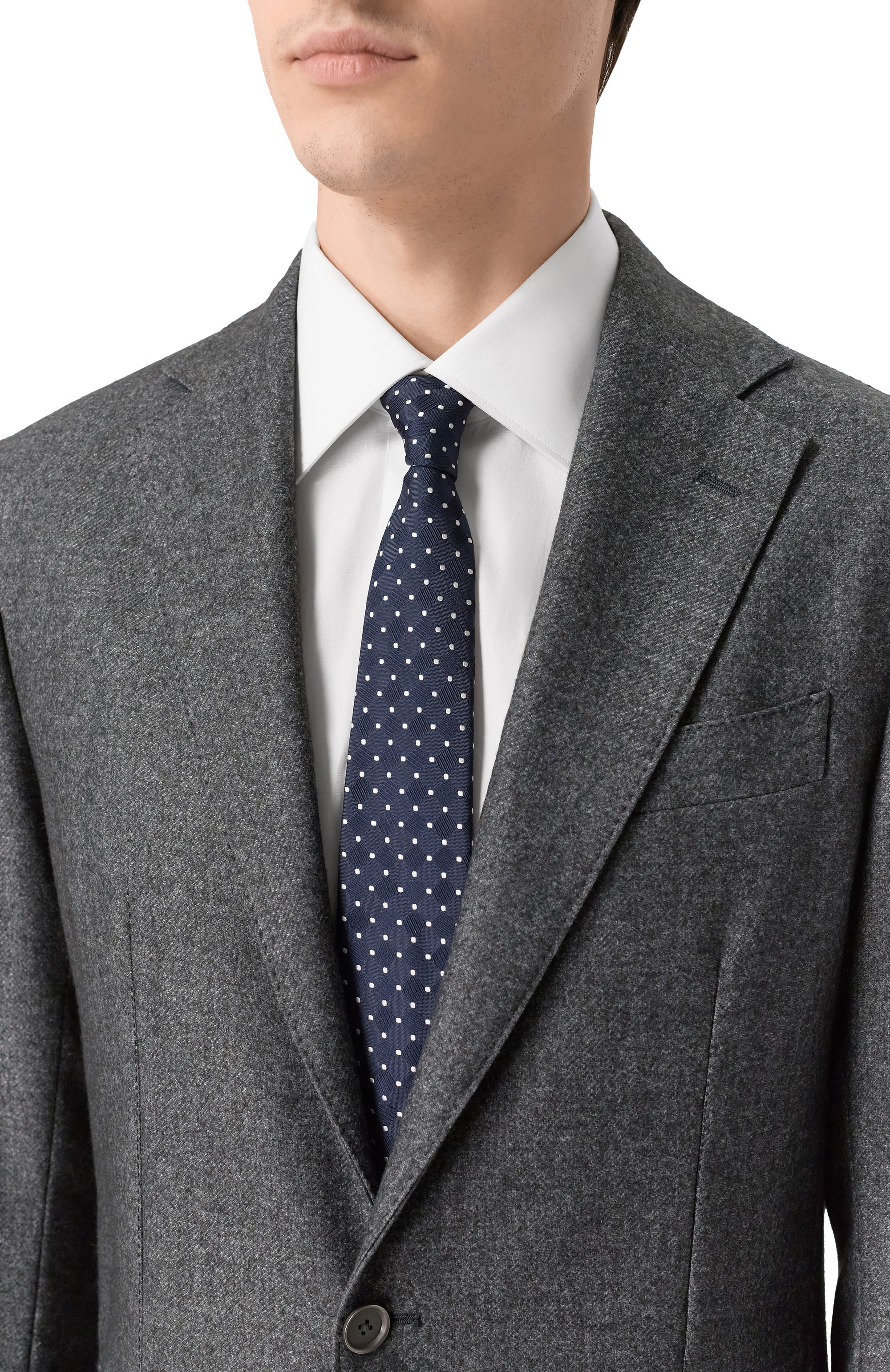 Шелковый галстук GIORGIO ARMANI, арт. GM000800/TE20416, фото 2