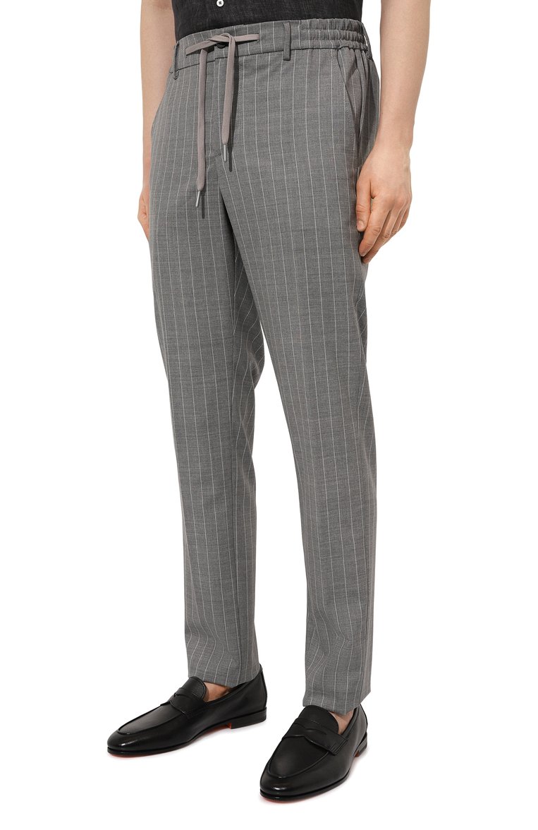 Шерстяные брюки ANDREA CAMPAGNA, арт. SPIAGGIA, фото 3