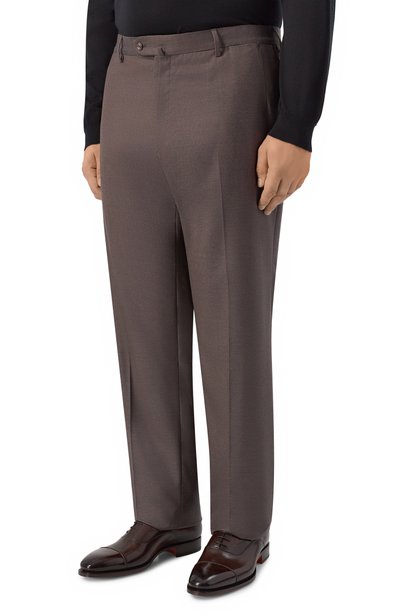 Шерстяные брюки STEFANO RICCI, арт. M1T022T038/W610_002, фото 3