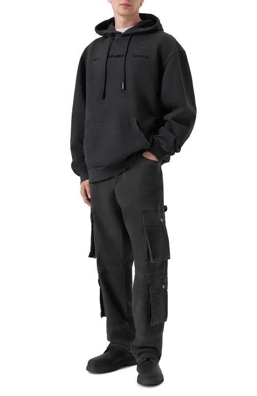 Кожаные ботинки Ryan HUGO 50552696 Чёрный  50552696 Фото 2