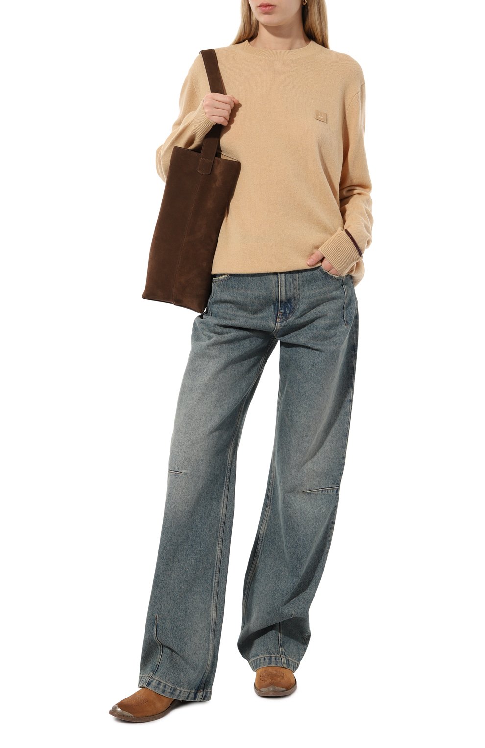 Замшевые казаки young GOLDEN GOOSE DELUXE BRAND, арт. GWF00131.F004888, фото 2