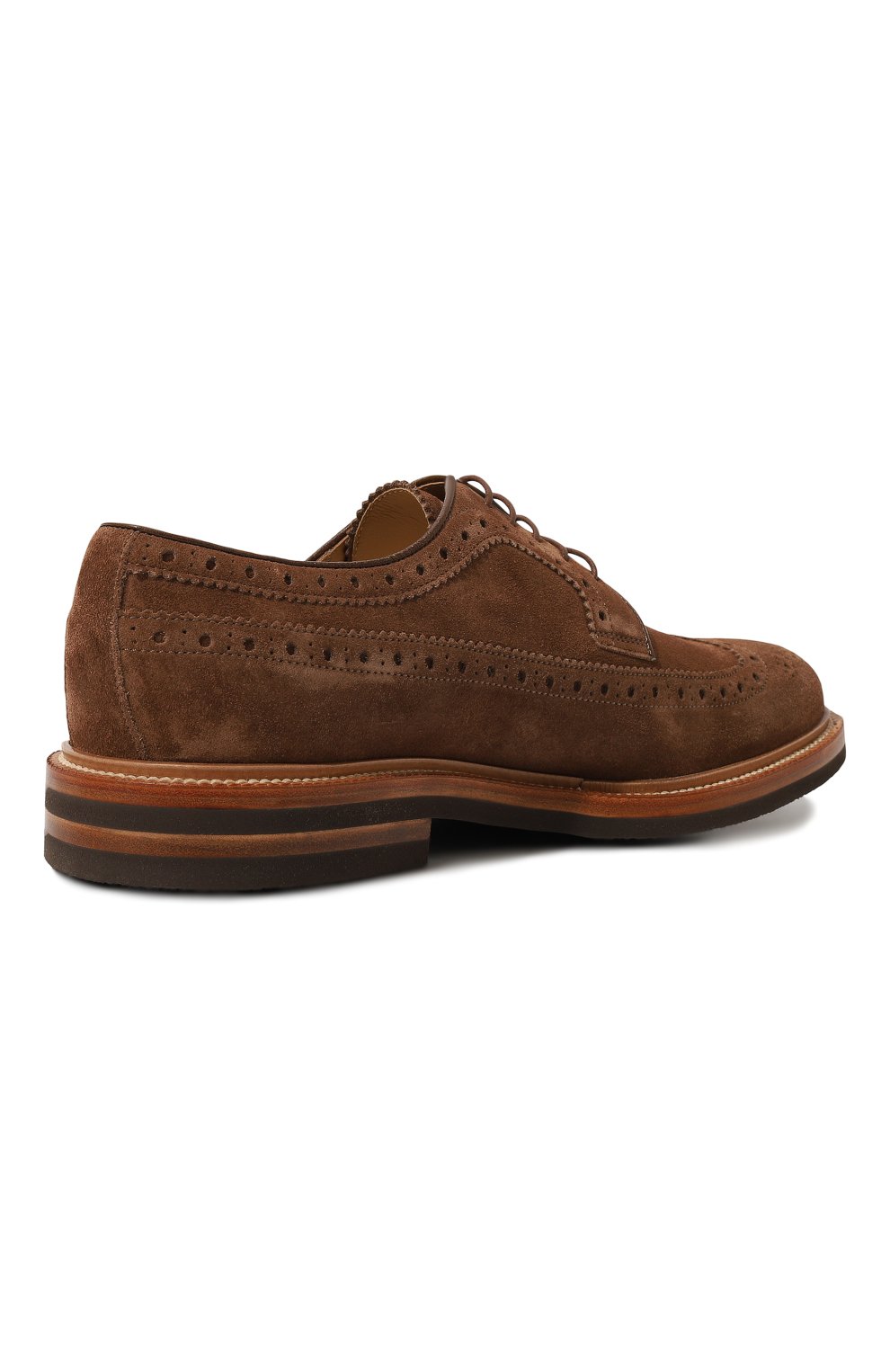 Замшевые дерби BRUNELLO CUCINELLI, арт. MZUPEB2198, фото 5