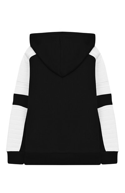 Хлопковый кардиган с капюшоном BALMAIN, арт. 6K4510/KX070/12-16, фото 2