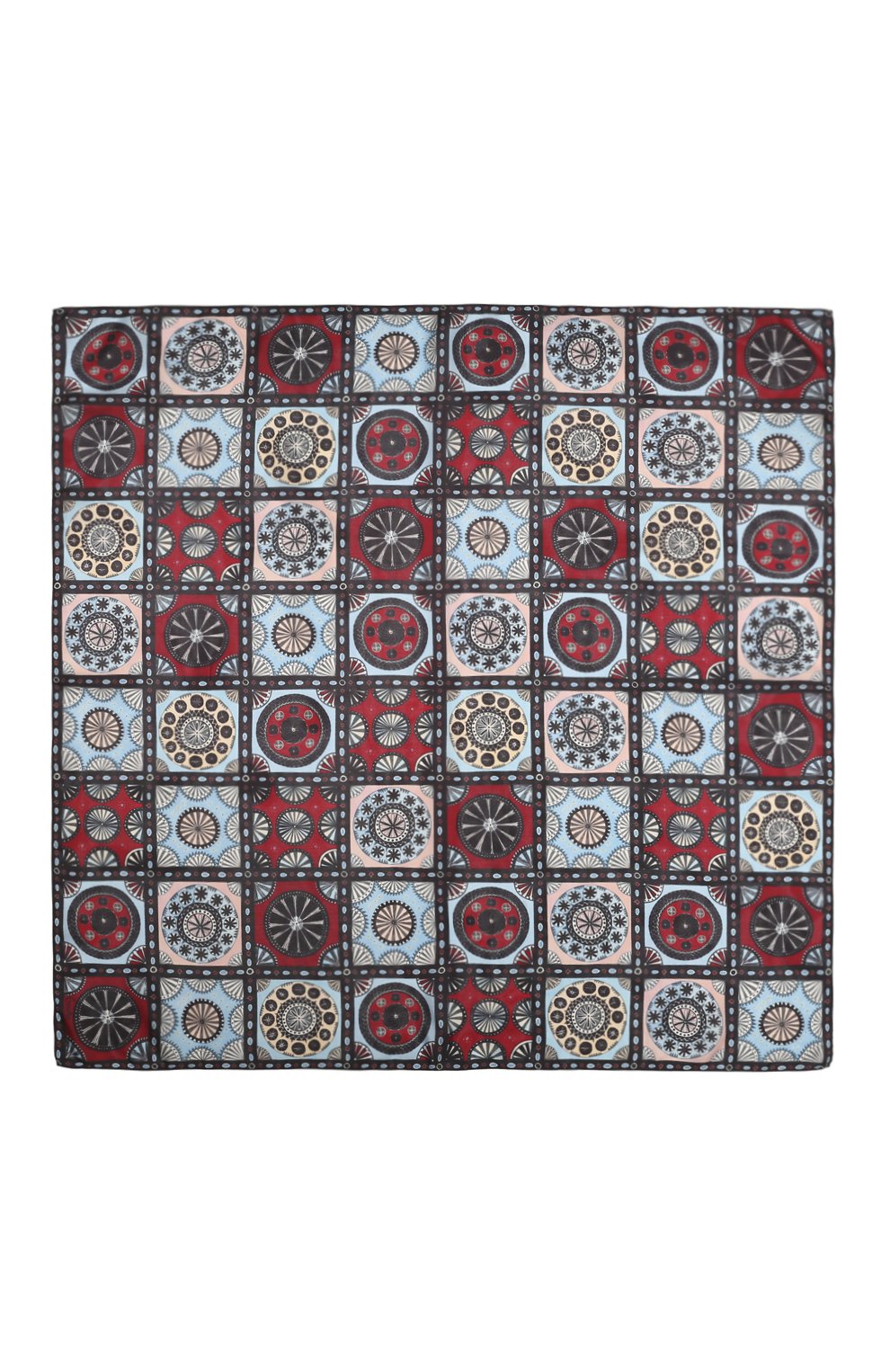 Шелковый платок византийский орнамент GOURJI, арт. T21VISRD7R/1, фото 5
