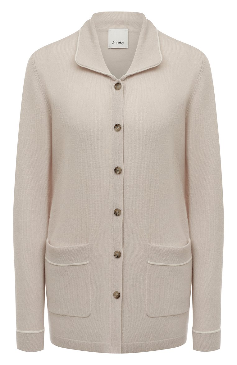 Рубашка из шерсти и кашемира ALLUDE, арт. 225/17120, фото 1