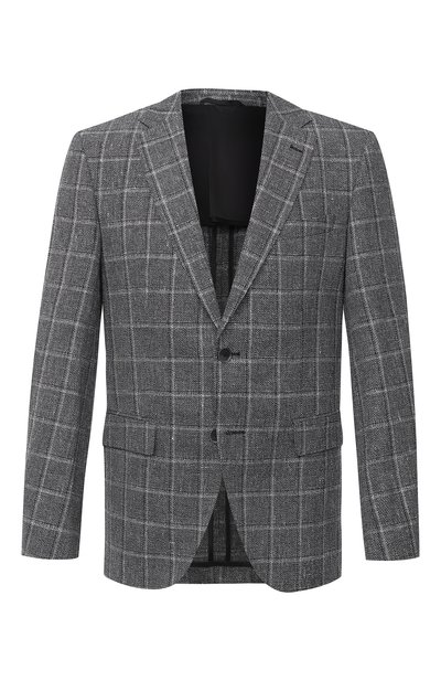 Пиджак из шерсти и льна BOSS, арт. 50432972, фото 1