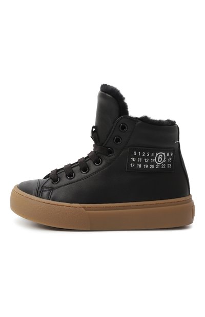 Кожаные кеды MM6, арт. 81004/VAR3/28-35, фото 2