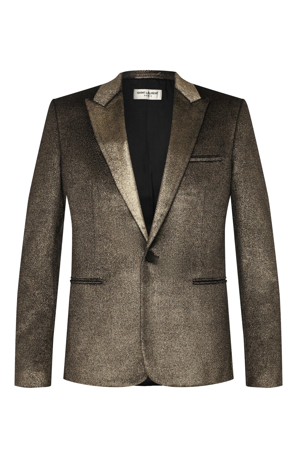 Однобортный пиджак из хлопка SAINT LAURENT, арт. 530751/Y104T, фото 1