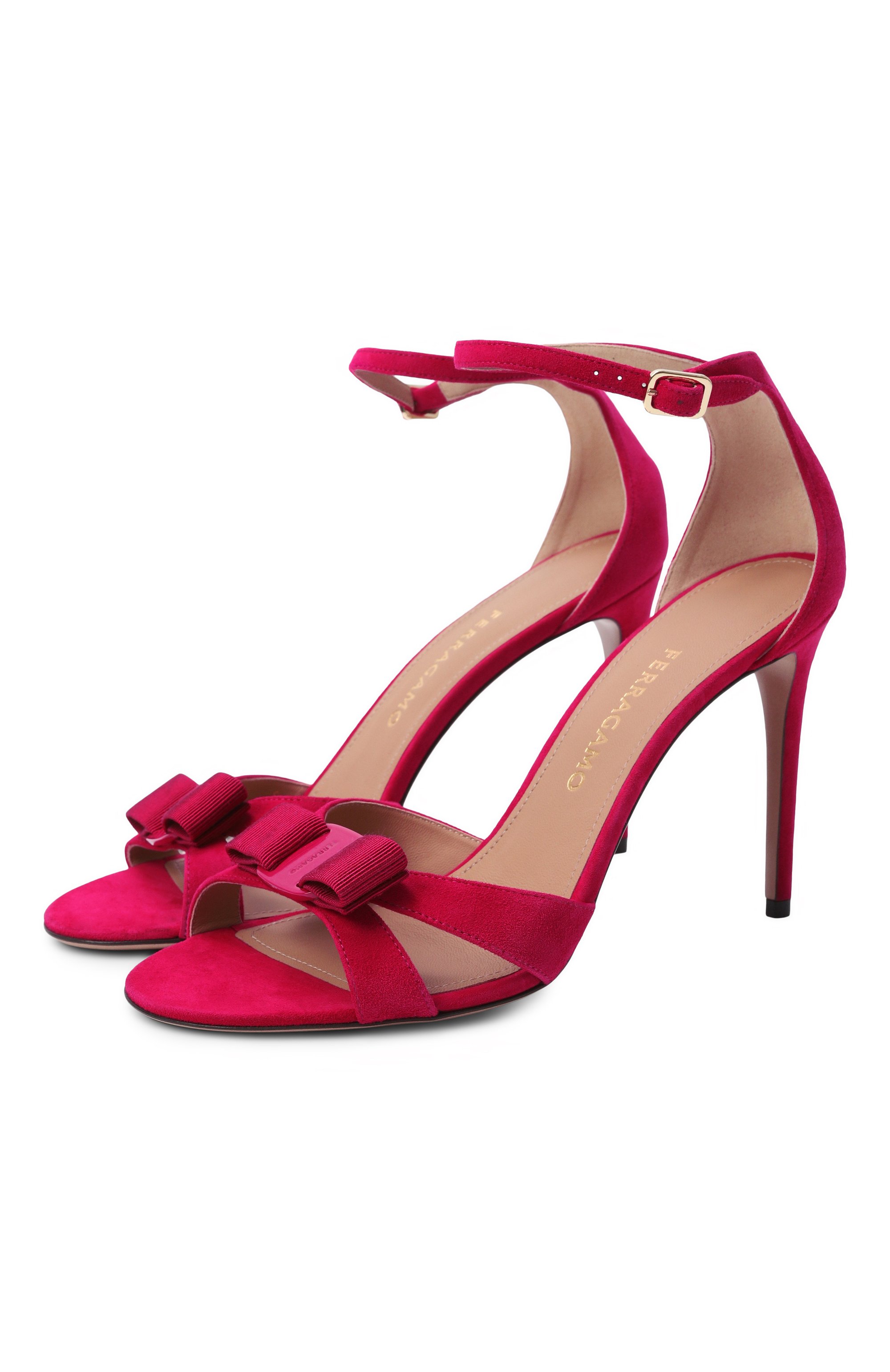 Замшевые босоножки vara bow 90 FERRAGAMO, арт. 01L432/791, фото 1