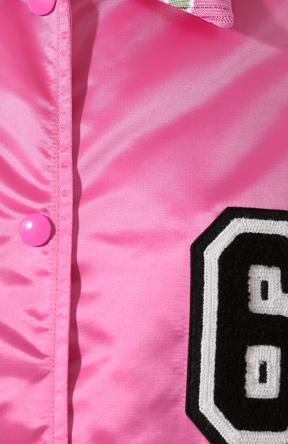 Бомбер MM6 розового цвета по цене 62950 руб., арт. S52AM0136/S52534, фото 5 Бомбер MM6, арт. S52AM0136/S52534, фото 5