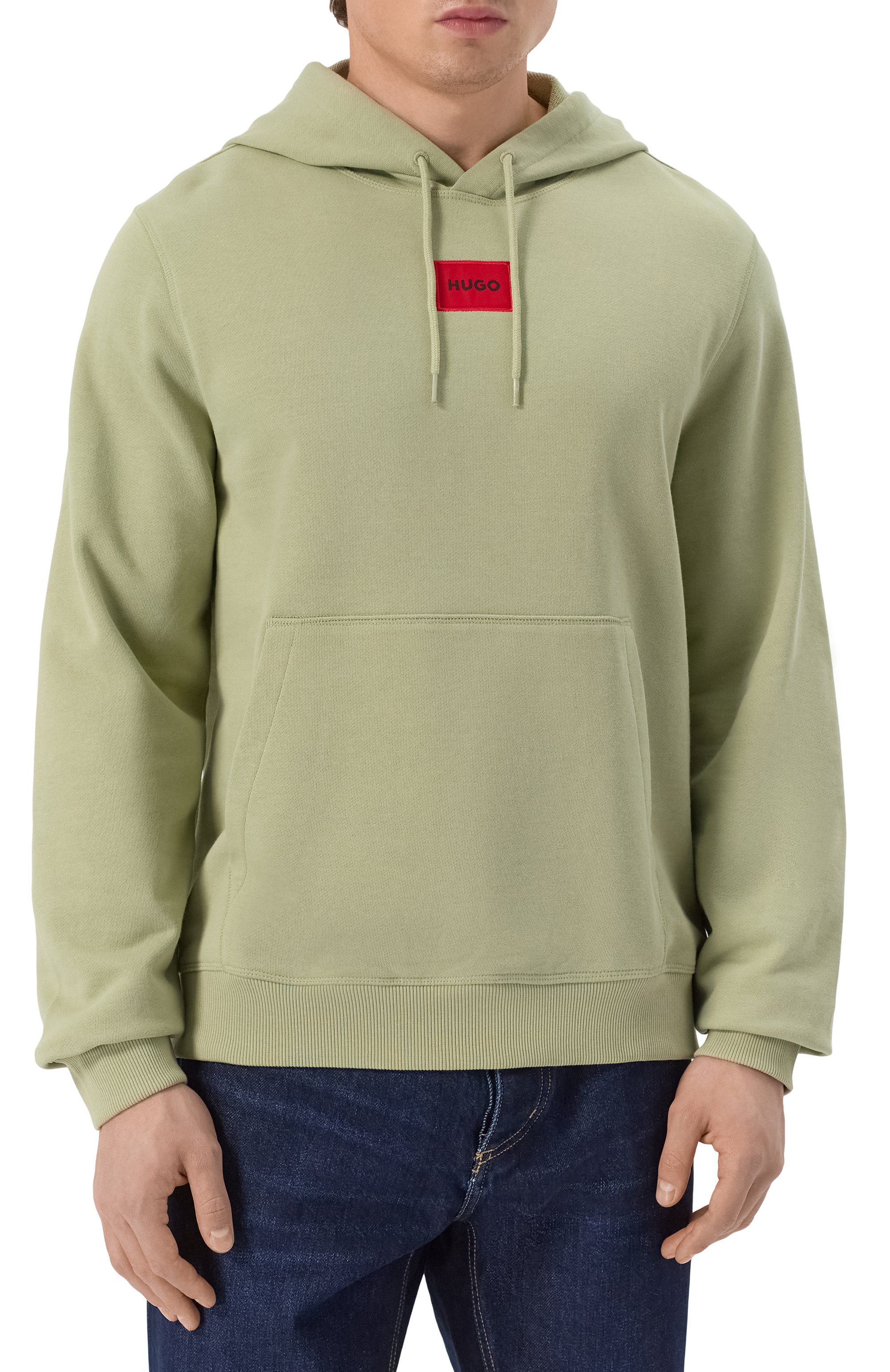 Хлопковое худи HUGO, арт. 50458700, фото 3