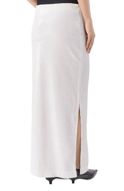 Юбка с отделкой пайетками TOTEME, арт. 261-WRB0349-FB0593, фото 4