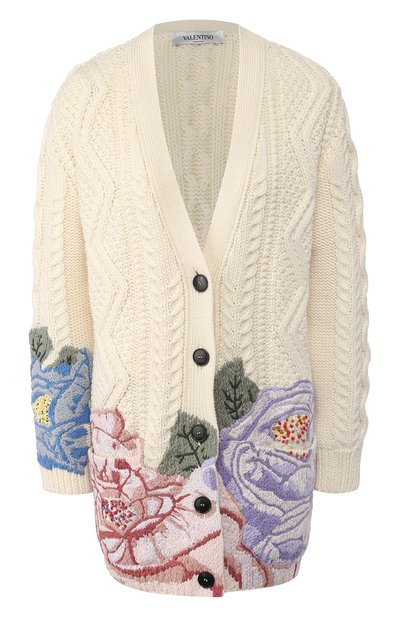 Женский шерстяной кардиган VALENTINO, арт. TB3KA00R5BT