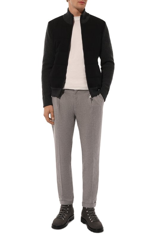 Замшевые хайкеры Andrea Ventura Firenze Серый, фото 2