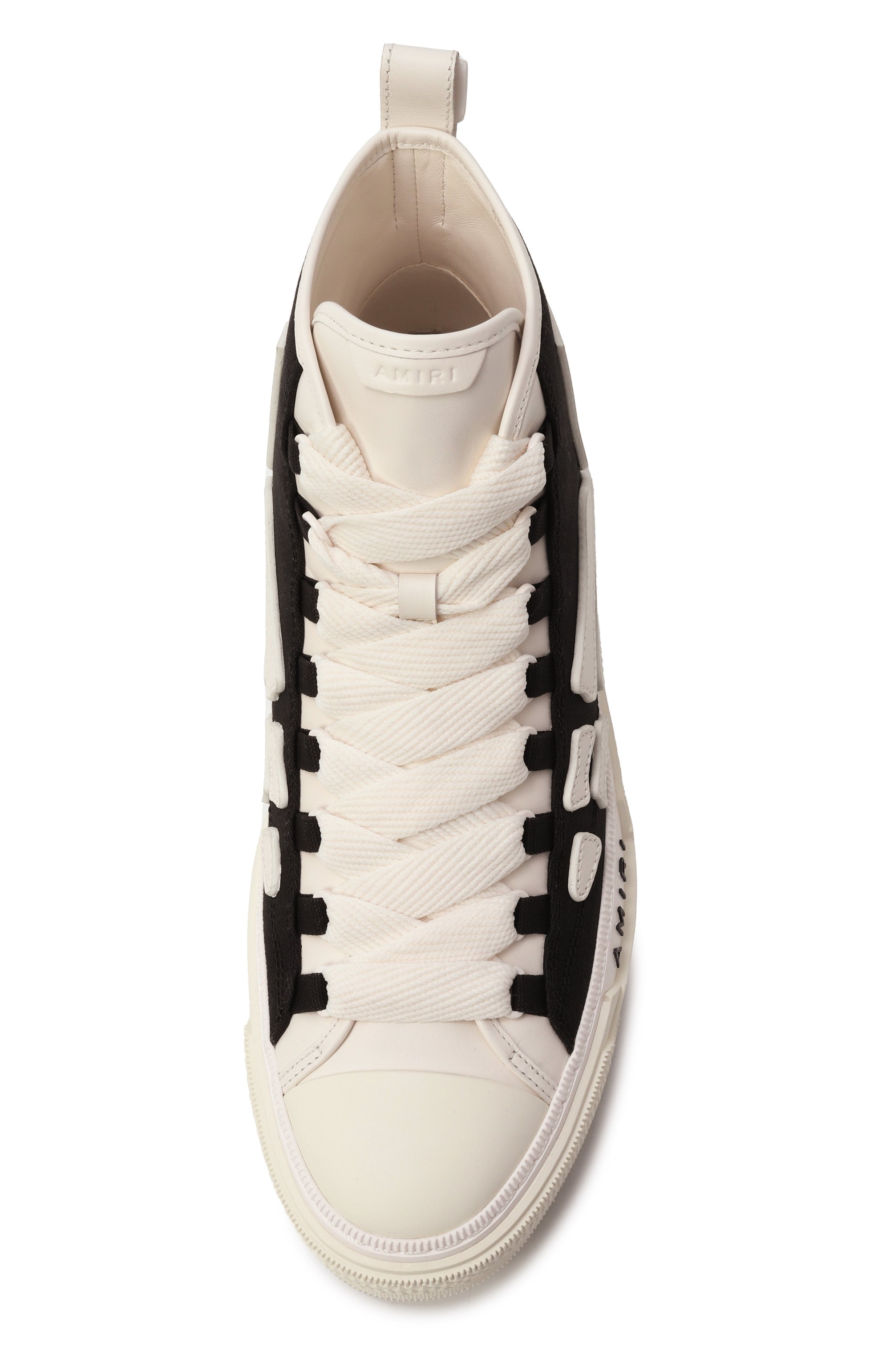 Текстильные кеды skel court hi  AMIRI, арт. AMF0SR1149, фото 6