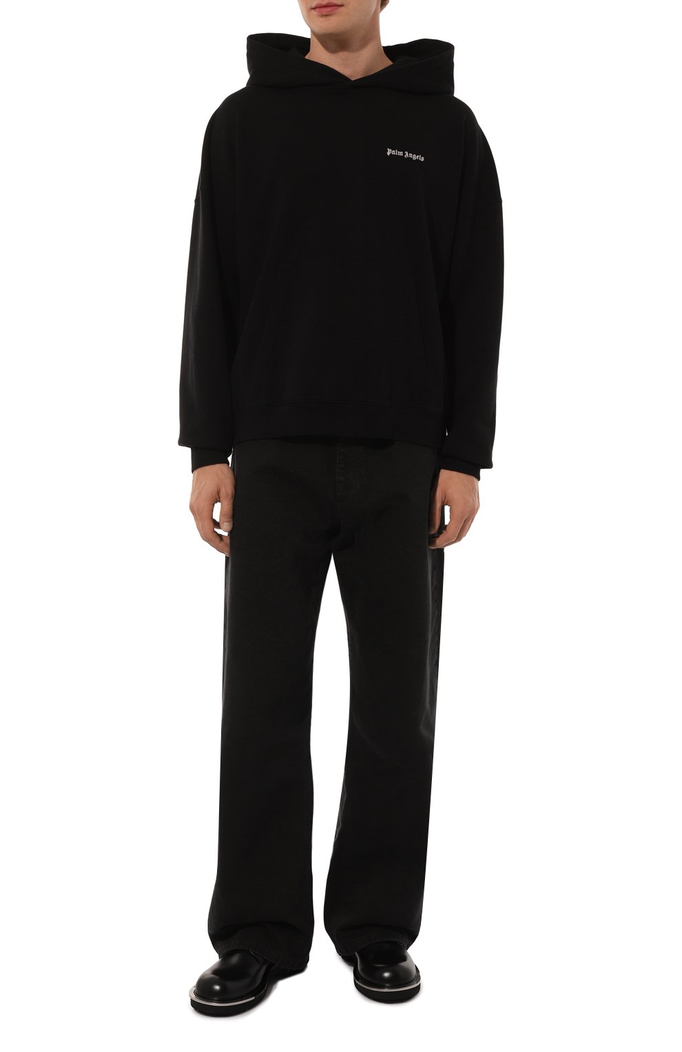 Хлопковое худи PALM ANGELS, арт. PMBB153C99FLE002, фото 2