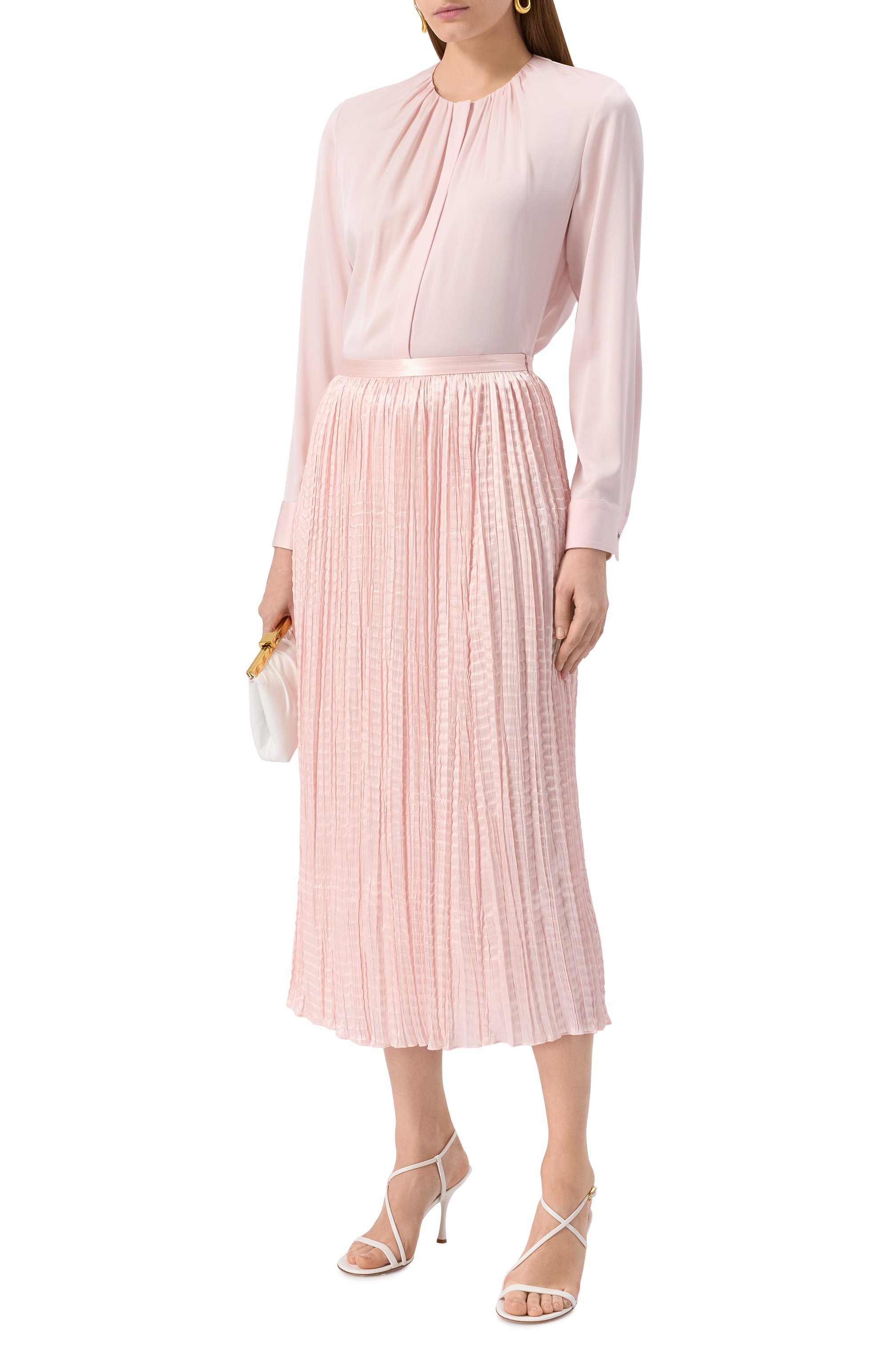 Атласная юбка BOSS, арт. 50537398, фото 2