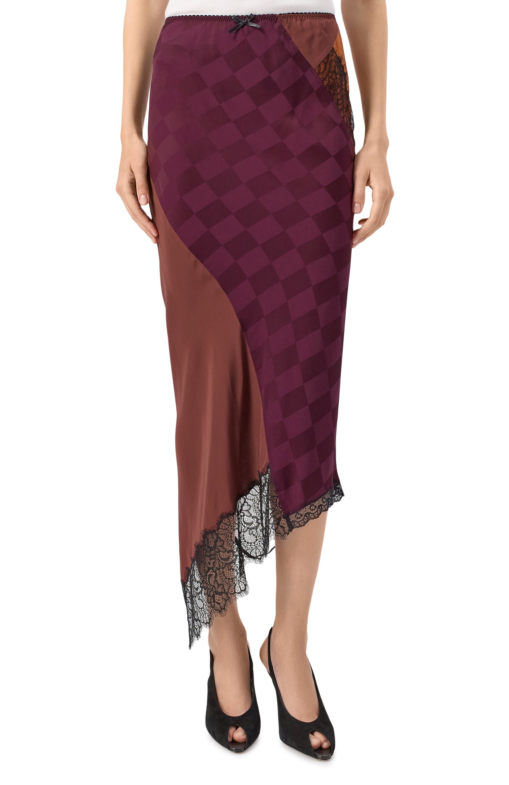 Юбка из вискозы и шелка MOSCHINO, арт. A0119/5535, фото 3