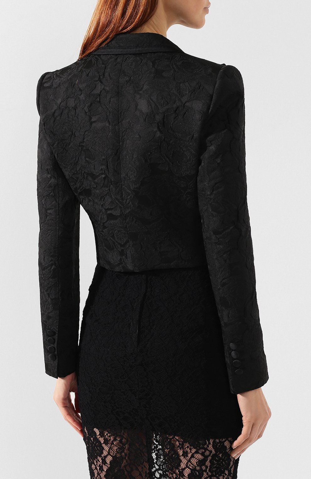 Жаккардовый жакет DOLCE & GABBANA, арт. F297IT/FJRDJ, фото 4