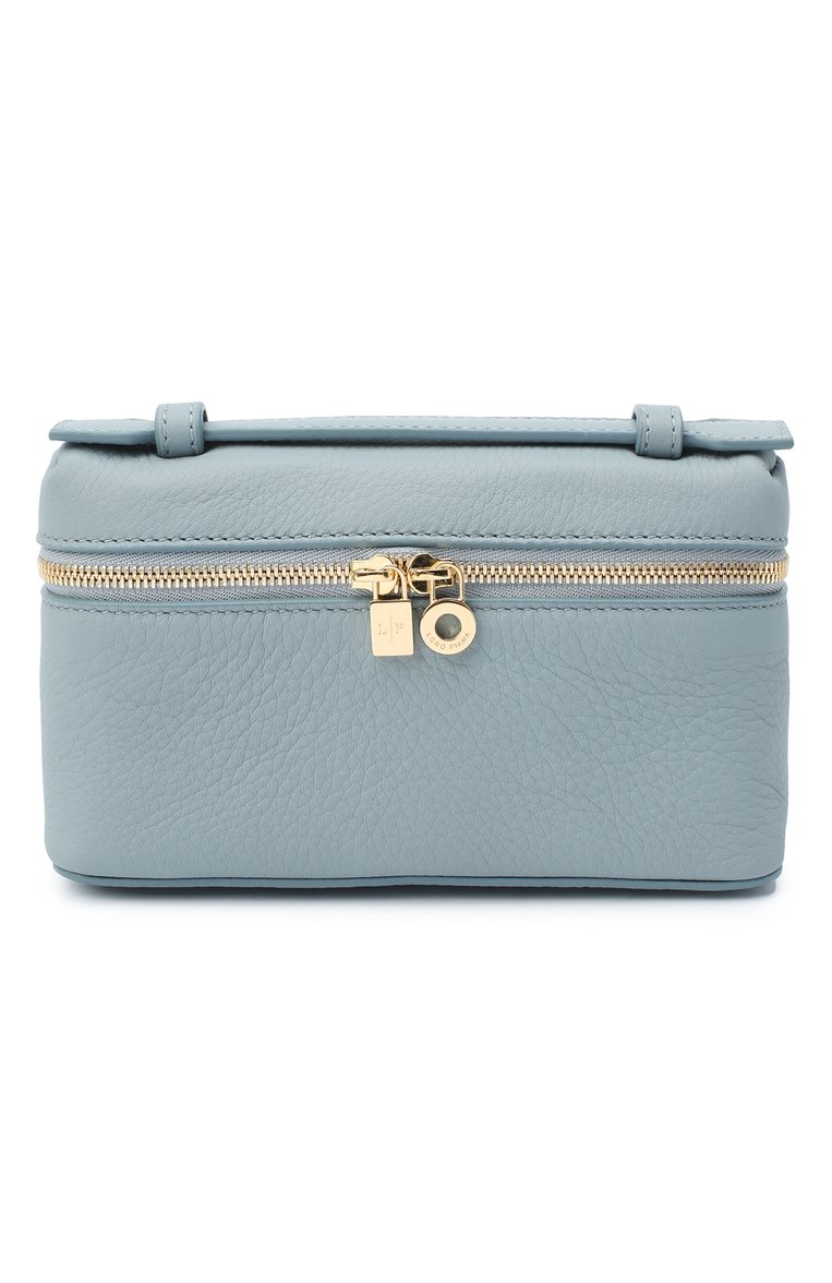 Женская голубая поясная сумка extra pocket l16 LORO PIANA купить в