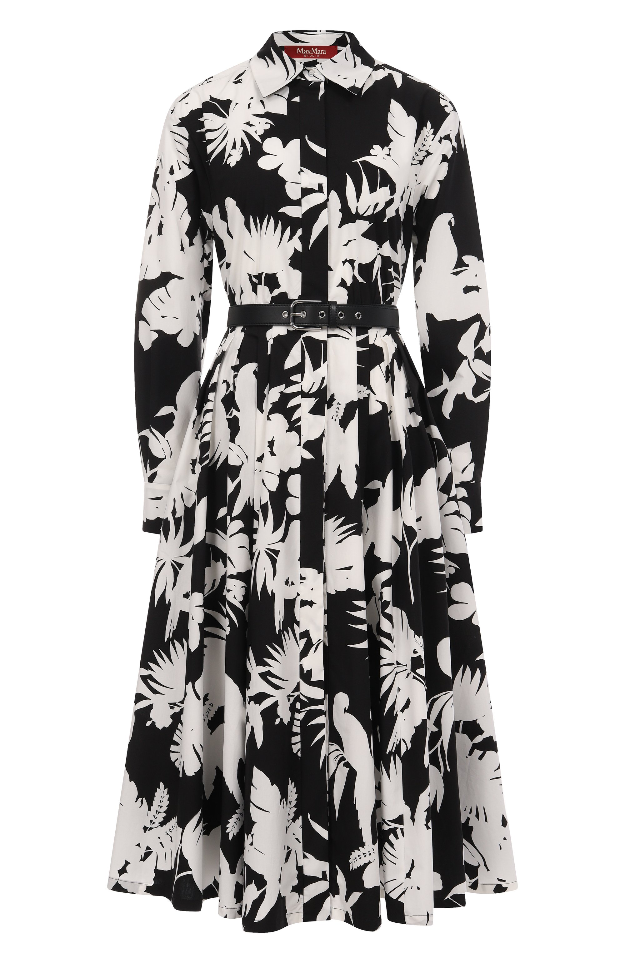 Хлопковое платье MAX MARA STUDIO, арт. USSEL, фото 1
