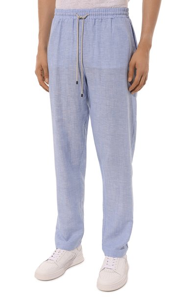 Брюки изо льна и хлопка ZIMMERLI, арт. 4697-27000, фото 3