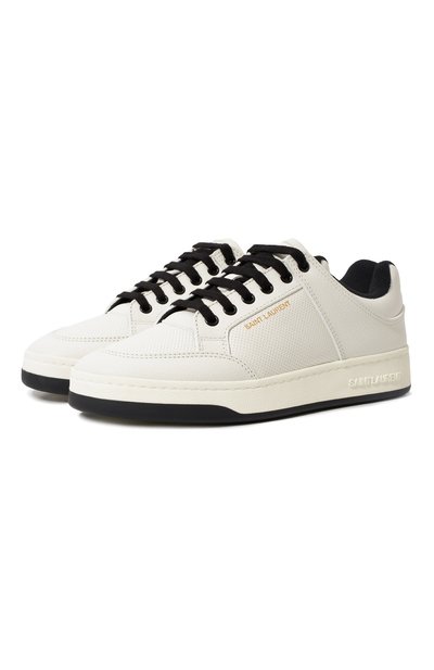 Кожаные кеды sl/61 SAINT LAURENT, арт. 713602/AAAWR, фото 1