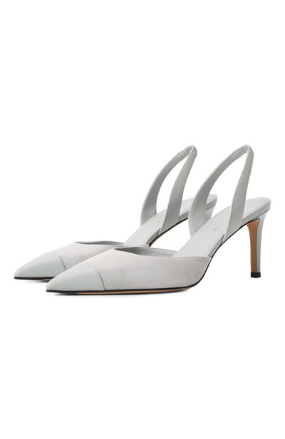 Женские замшевые туфли KITON, арт. D59820K0901F02