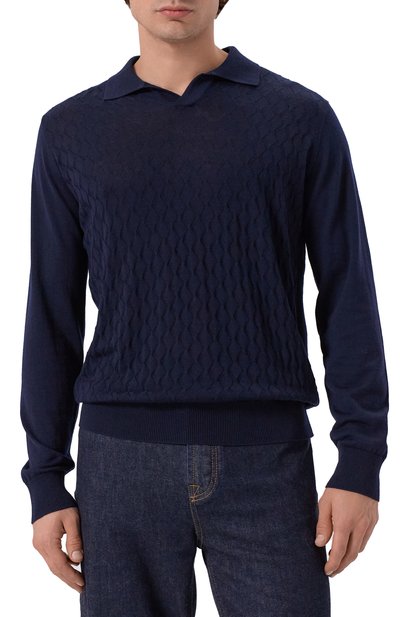 Шерстяное поло CORNELIANI, арт. 26M563-2625199, фото 3