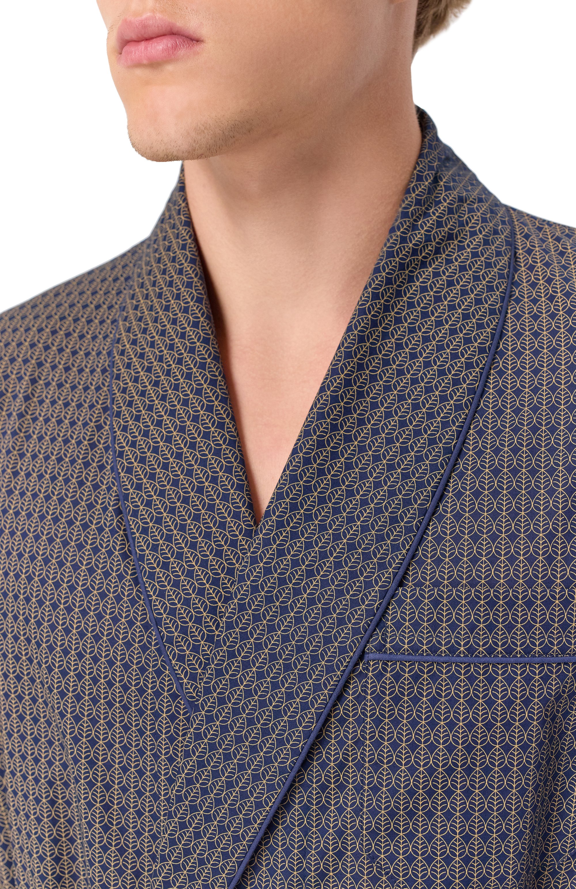 Хлопковый халат DEREK ROSE, арт. 5505/NELS106, фото 5