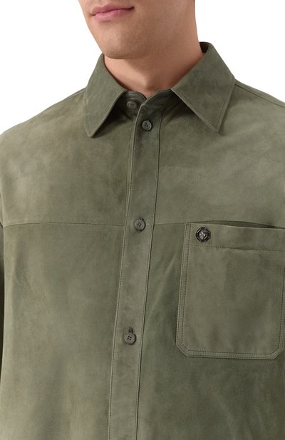 Замшевая куртка-рубашка STEFANO RICCI, арт. M7J5100283/SUESN4, фото 5