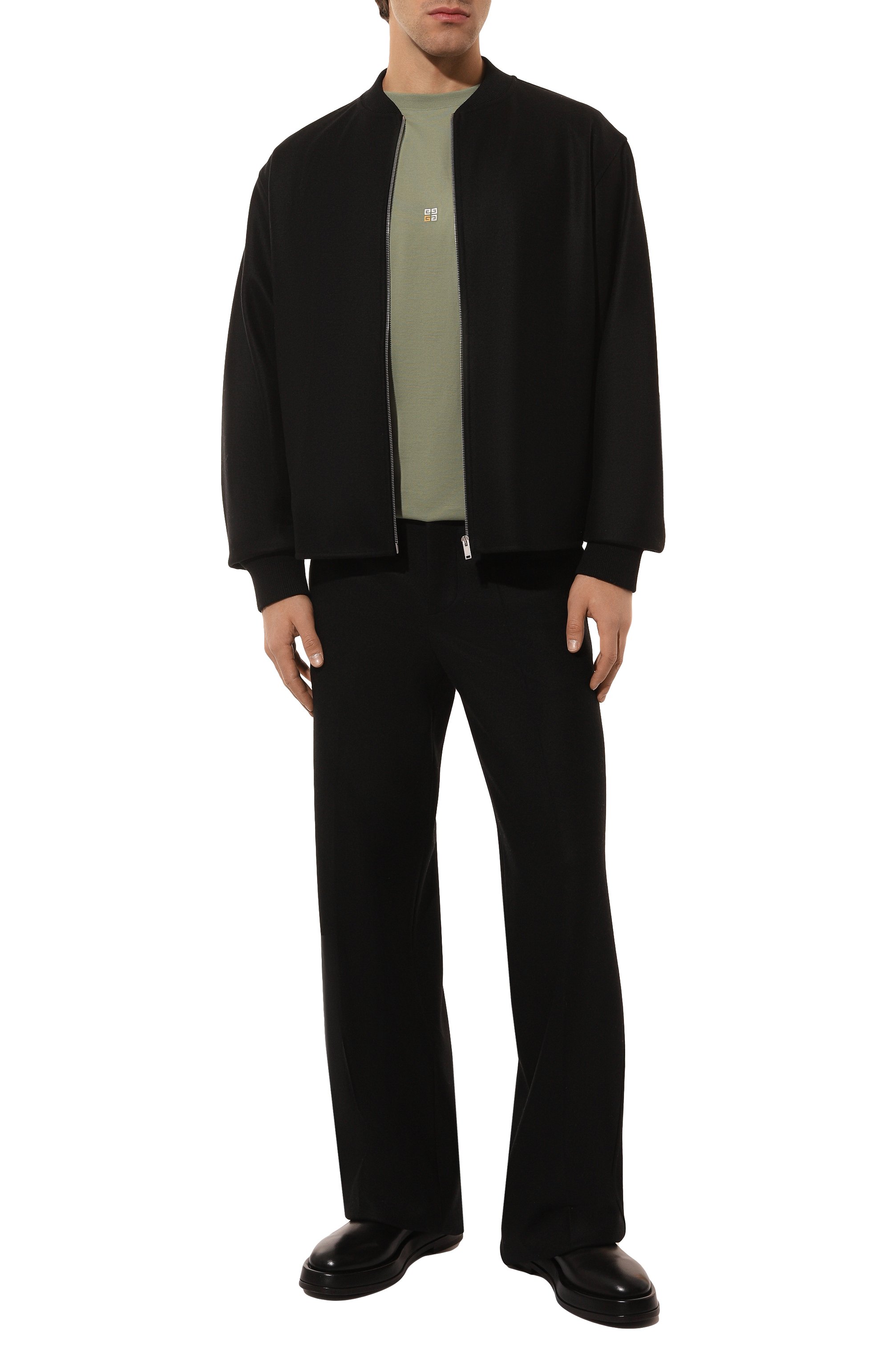 Хлопковая футболка GIVENCHY, арт. BM71JA3YMX, фото 2