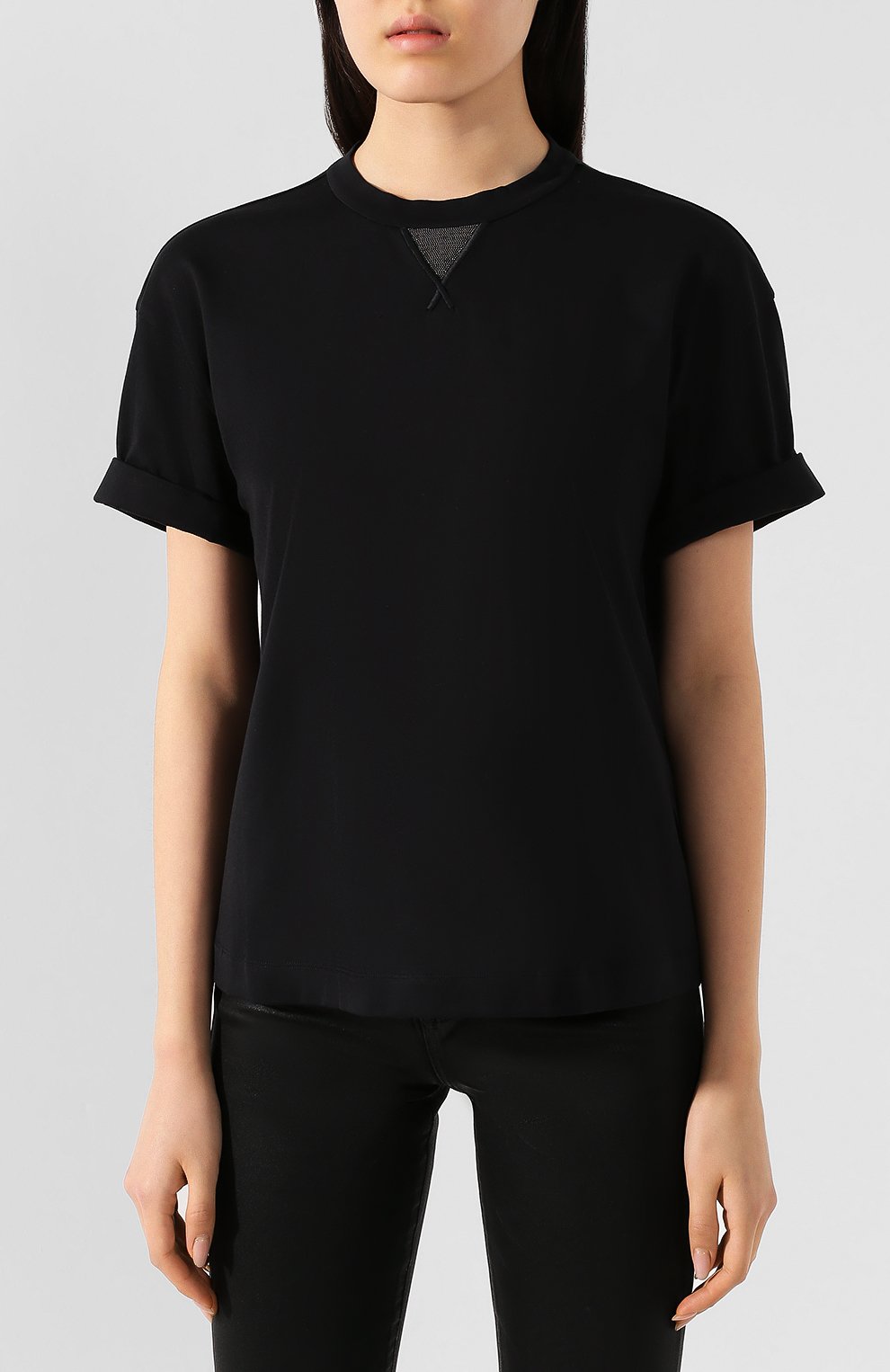 Хлопковый топ BRUNELLO CUCINELLI, арт. M0045BX100, фото 3