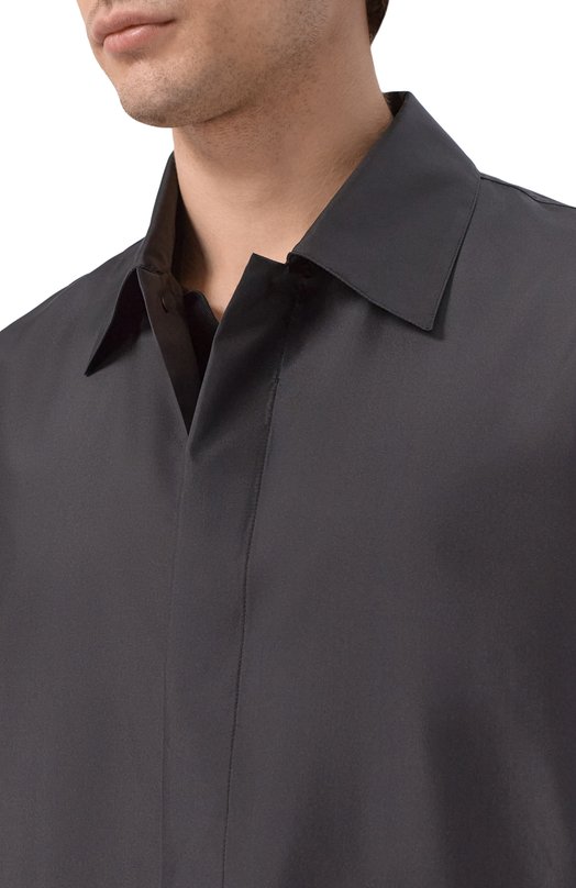 Шелковая куртка-рубашка MVST M26.2PM.B007/F020 Чёрный  M26.2PM.B007/F020 Фото 5