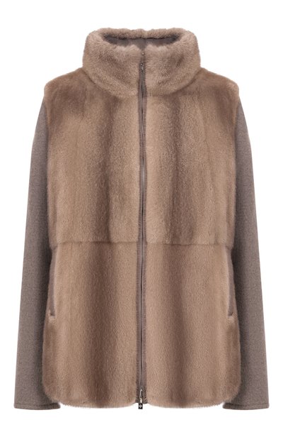 Женская двусторонняя куртка из норки LORO PIANA, арт. FAF3988