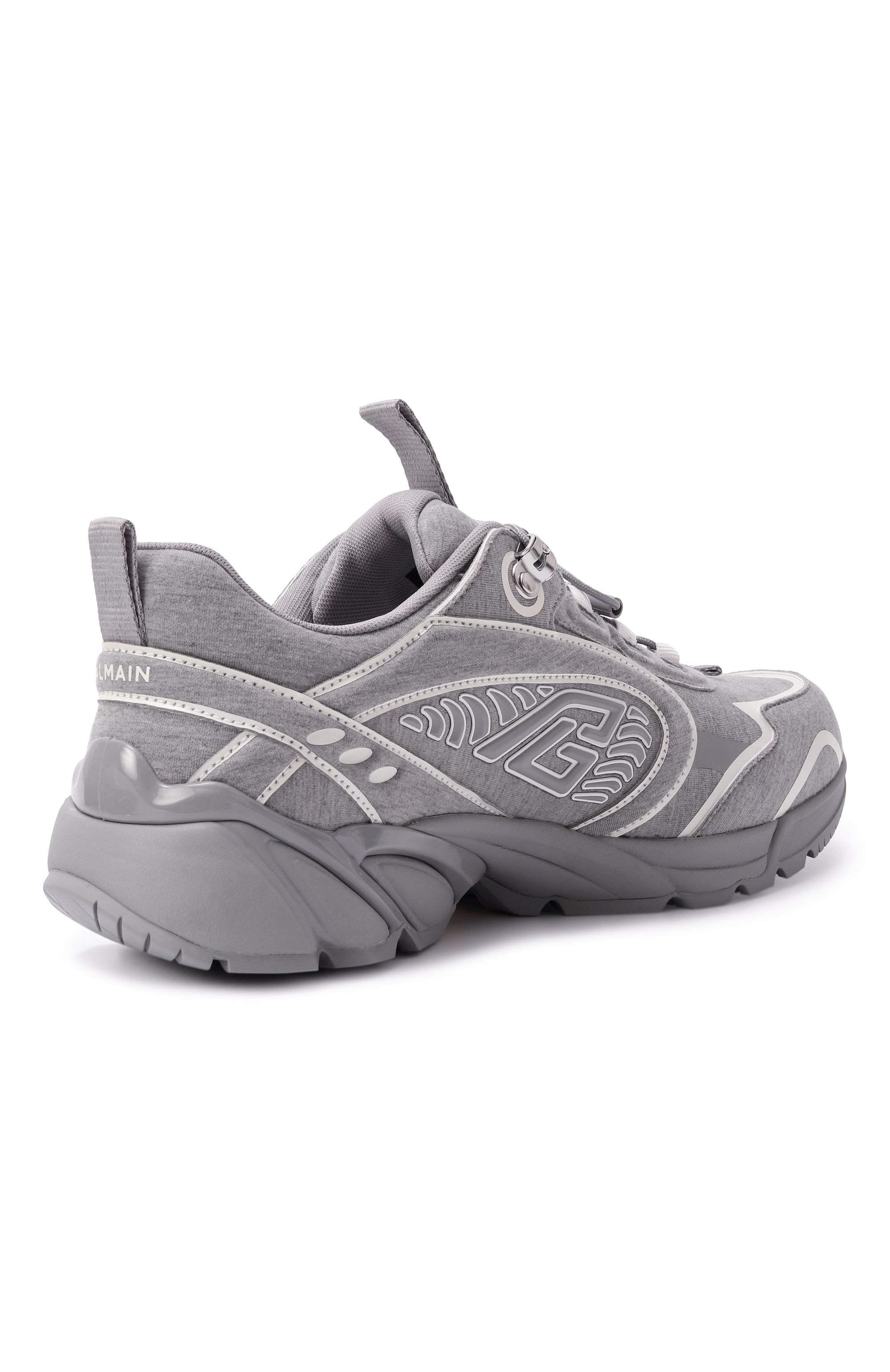 Текстильные кроссовки cosmic dust BALMAIN, арт. EM1VI357/TMG0, фото 5