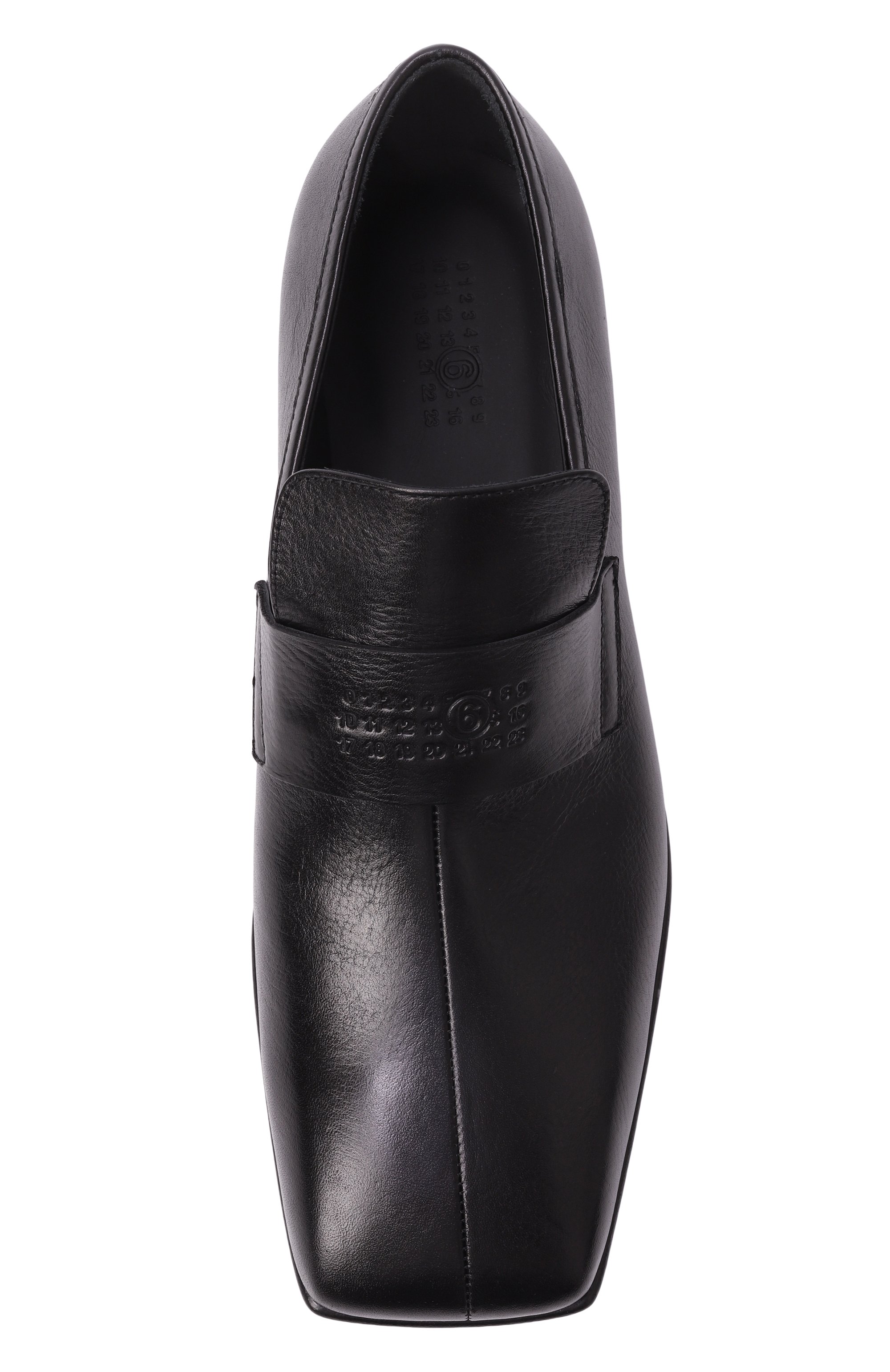 Кожаные лоферы MM6, арт. SH3WR0007/P7430, фото 6