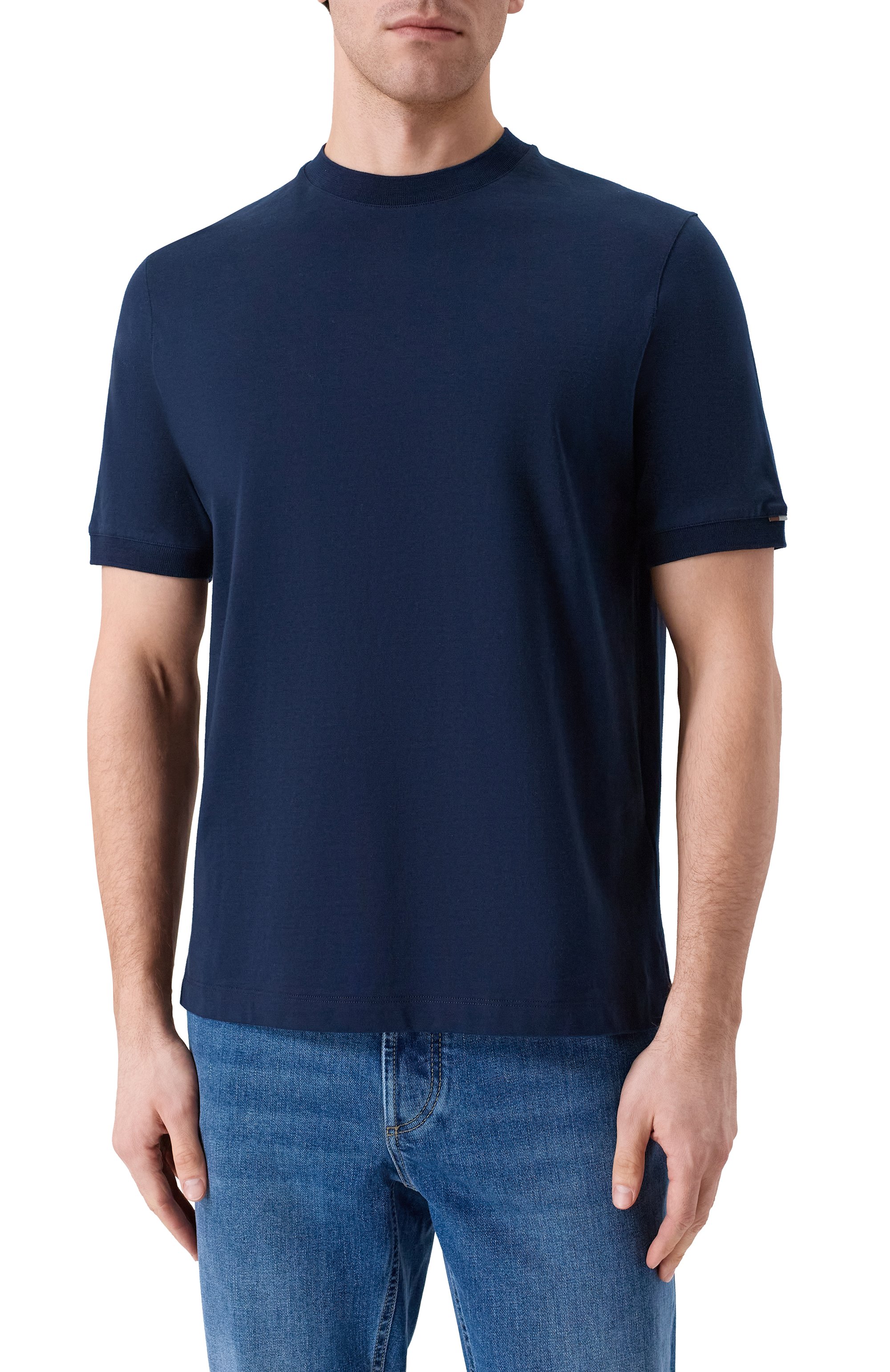 Хлопковая футболка CANALI, арт. T0930/MJ02435, фото 3