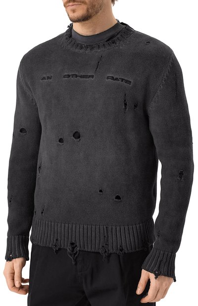 Хлопковый свитер AN OTHER DATE, арт. S25MA0DJP199, фото 3