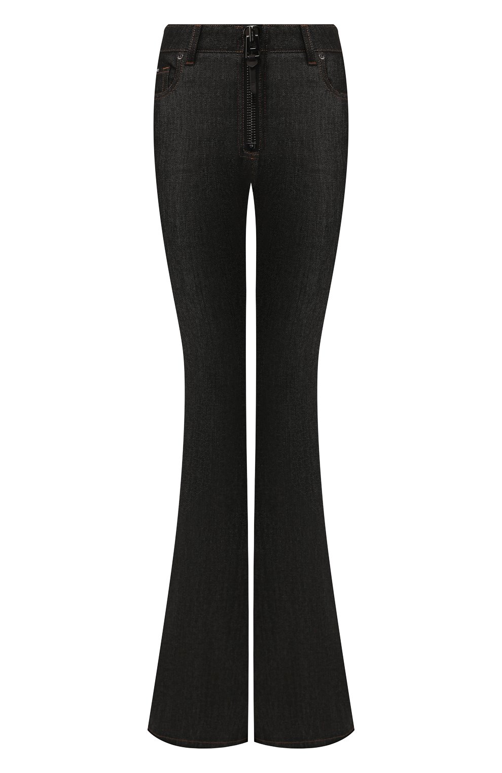 Расклешенные джинсы TOM FORD черного цвета по цене 136500 руб., арт. PAD044-DEX095, фото 1 Расклешенные джинсы TOM FORD, арт. PAD044-DEX095, фото 1