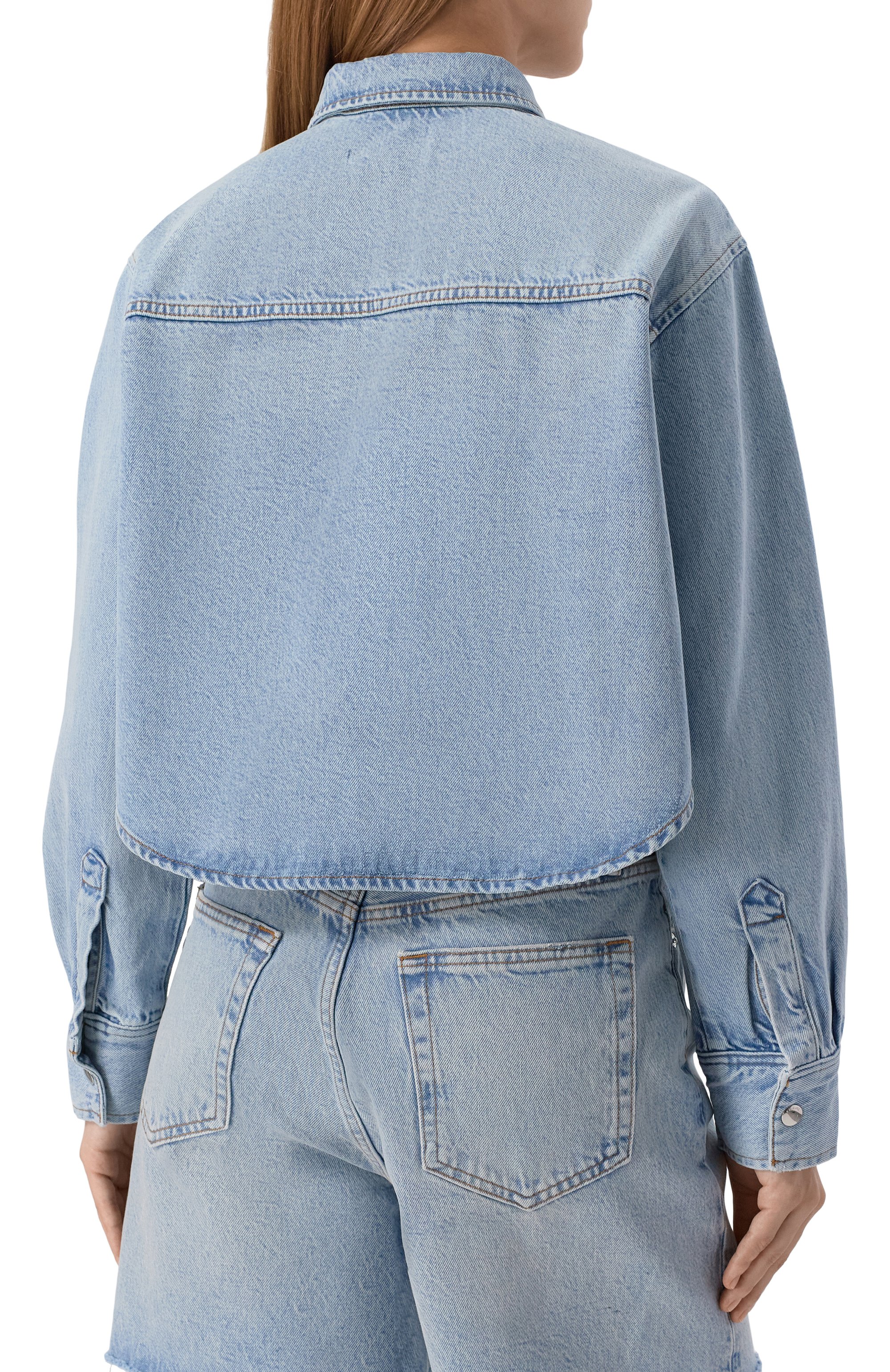 Джинсовая рубашка FRAME DENIM, арт. 7003967, фото 4