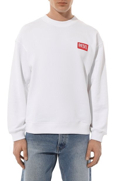 Хлопковый свитшот DIESEL, арт. A11591/0ILAC, фото 3