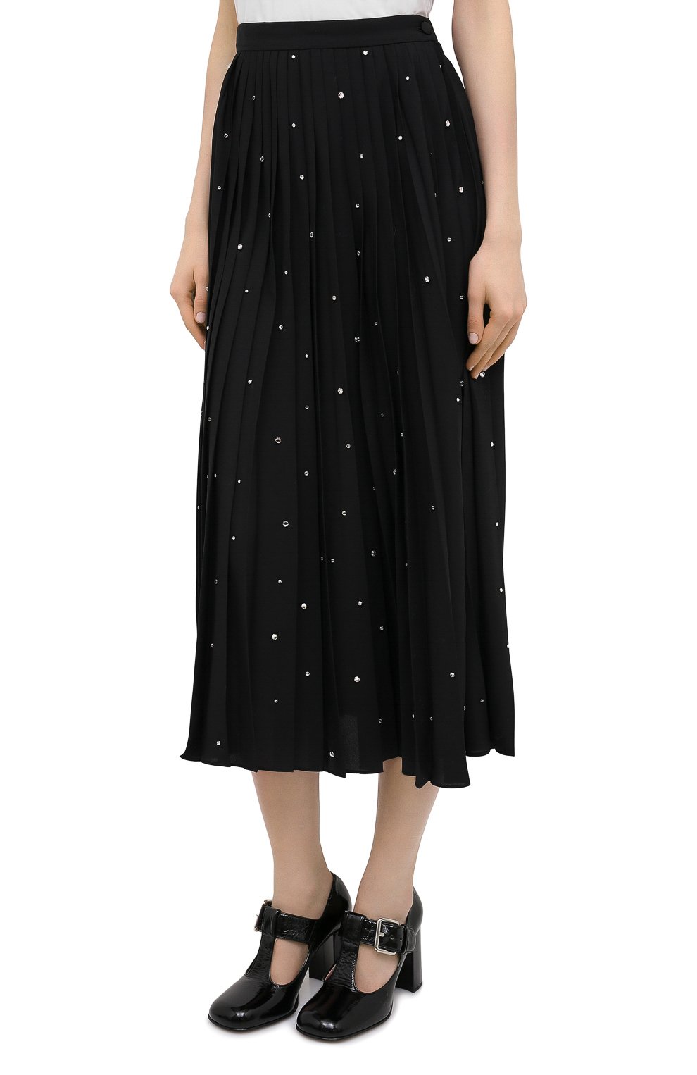 Плиссированная юбка MIU MIU, арт. MG1544-1X96-F0002, фото 3