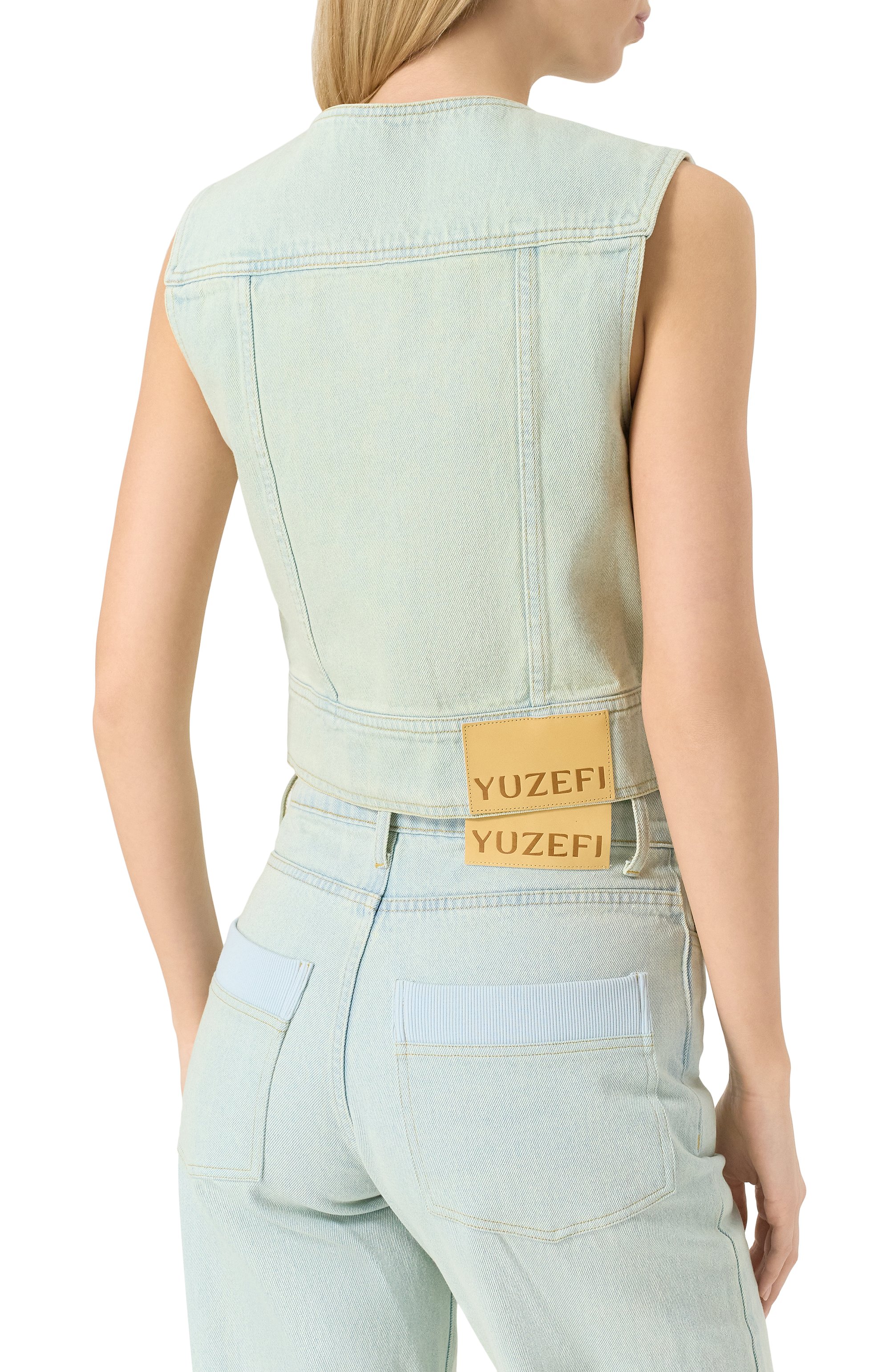 Джинсовый жилет YUZEFI, арт. YUZRS25-RW-JK01-43, фото 4