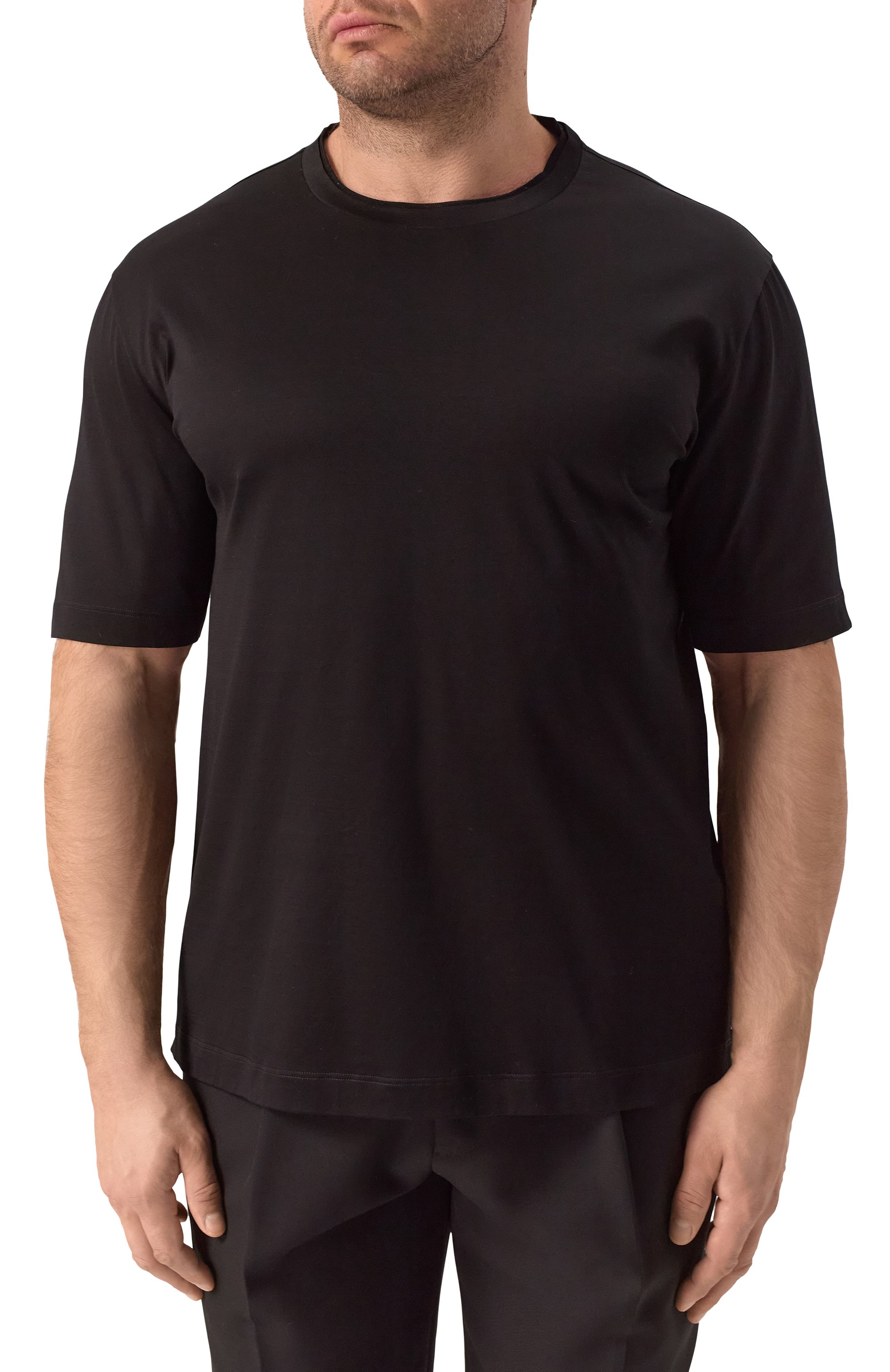 Хлопковая футболка CANALI, арт. T0356B/MJ00002, фото 3