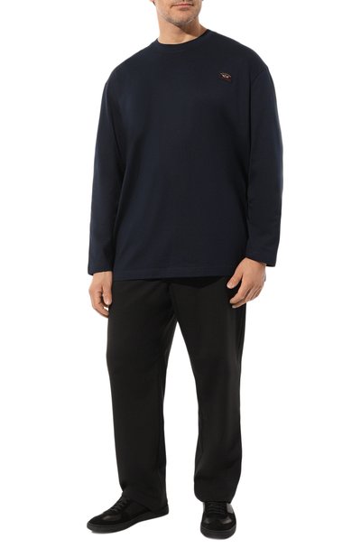 Хлопковый лонгслив PAUL&SHARK, арт. C0P1097/3XL-6XL, фото 2