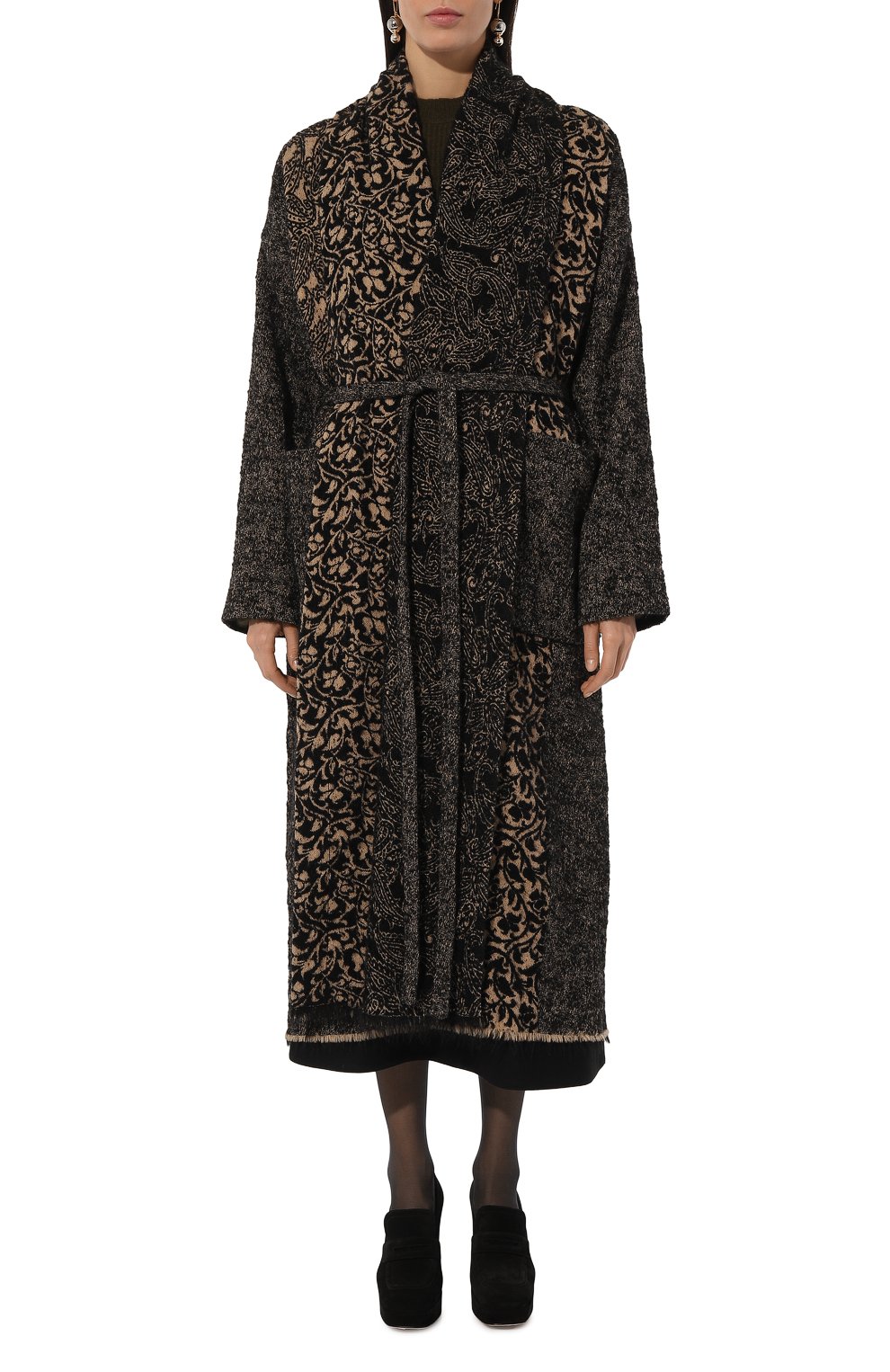 Шерстяное пальто UMA WANG, арт. A9 W UW8051, фото 3