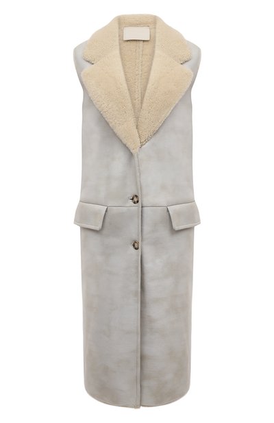 Женский жилет из меха овчины PRADA, арт. 59415-NRO-F0018