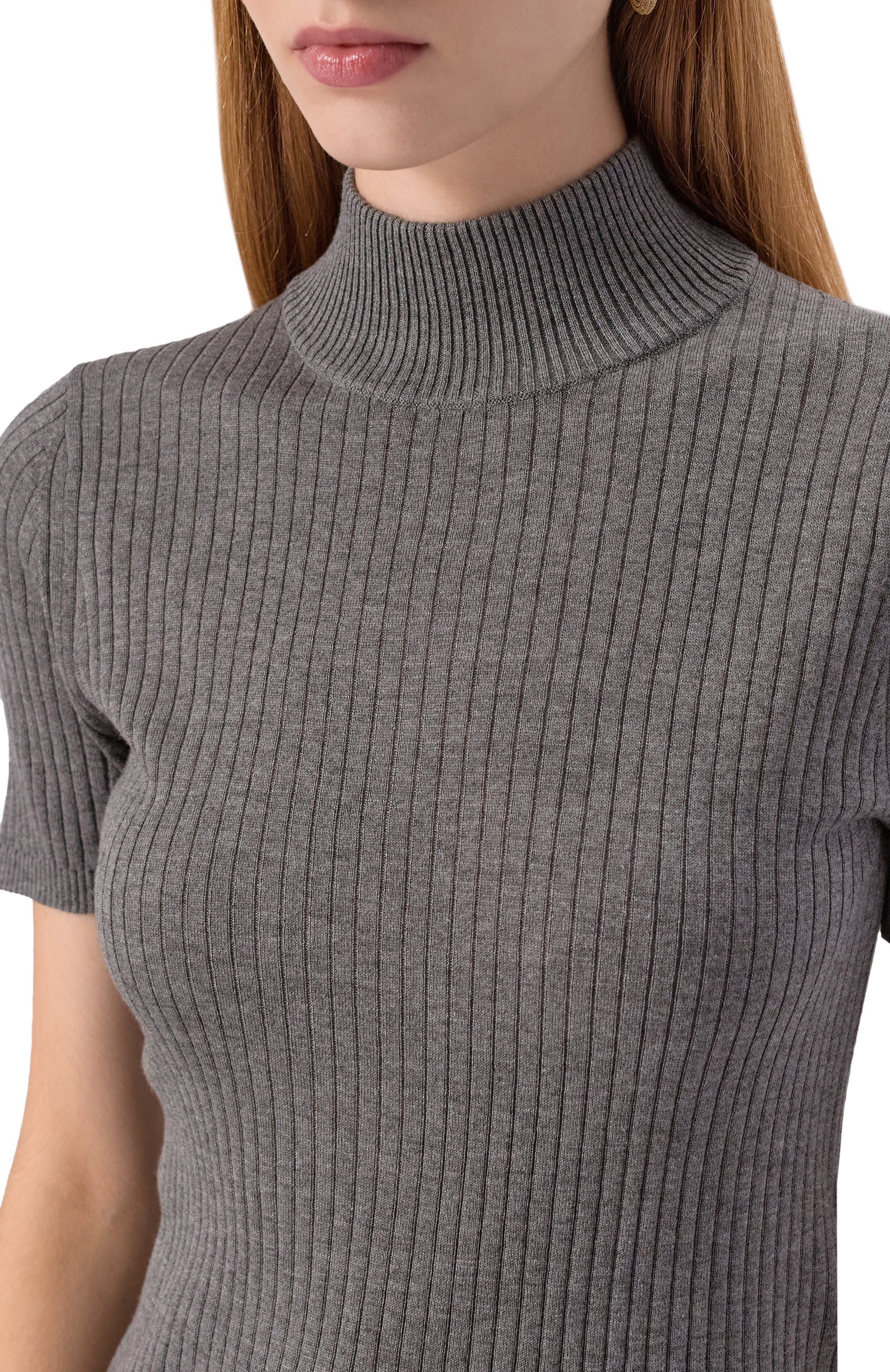 Топ из шелка и шерсти MAX MARA STUDIO, арт. JANGY, фото 5